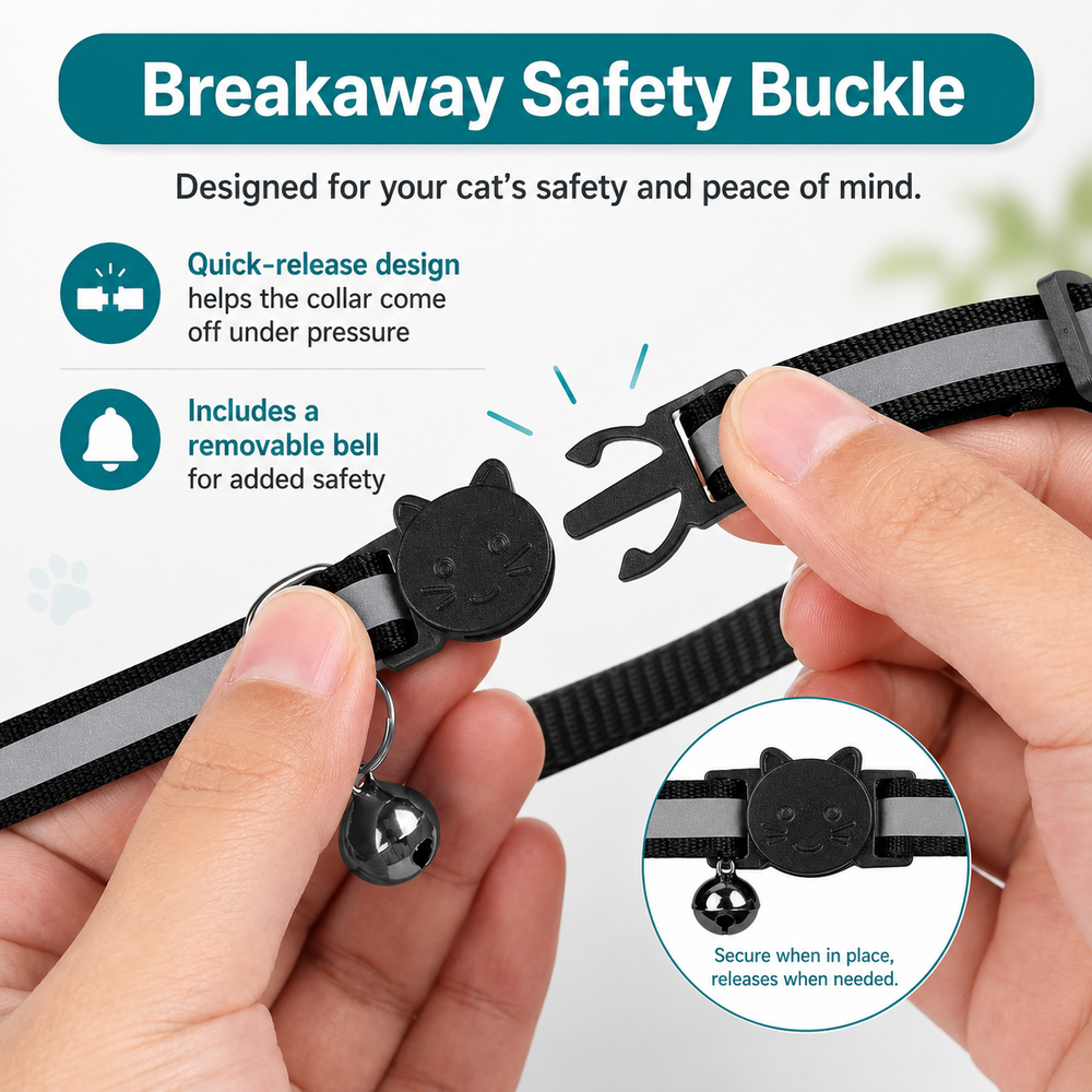 Breakaway buckle for safer wear